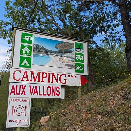Camping Pres Du Lac De Sainte Croix Bauduen Bagian luar foto