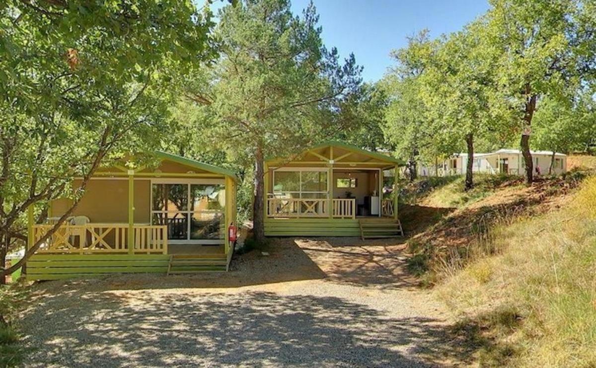 Camping Pres Du Lac De Sainte Croix Bauduen Bagian luar foto